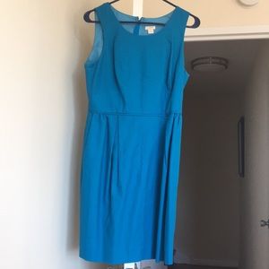 Blue j.crew dress size 8
